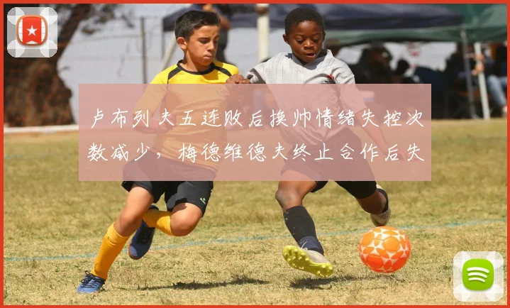 卢布列夫五连败后换帅情绪失控次数减少，梅德维德夫终止合作后失误率下降